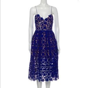 Self-Portrait Azaelea Lace Midi Dress
